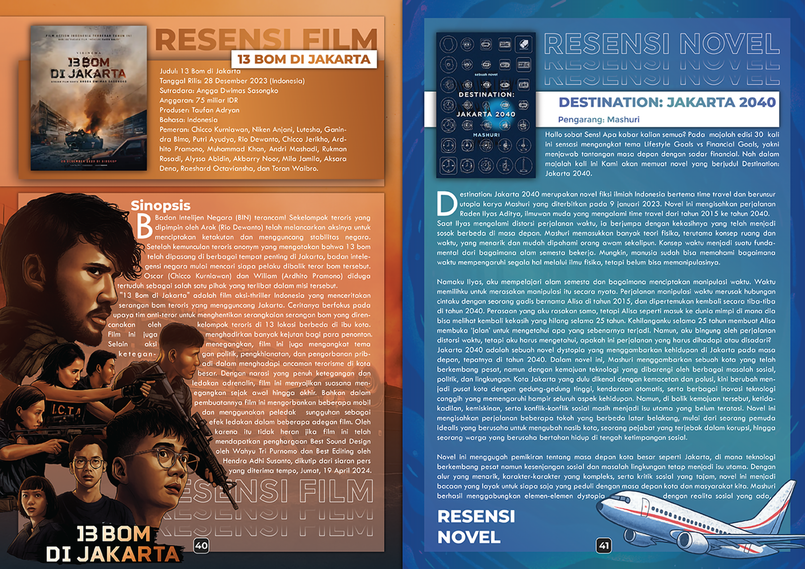 Desain Majalah SENSASI Edisi 30